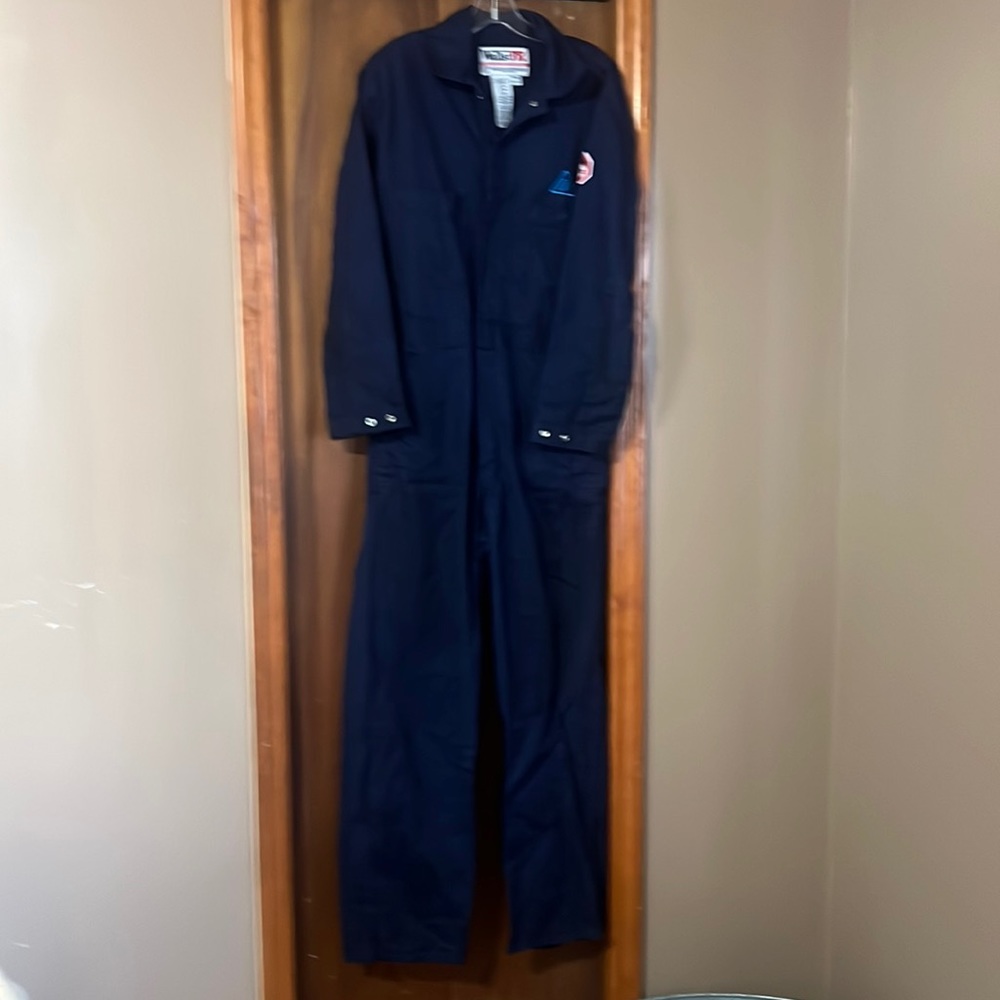 Walls FR flame resistant work wear coveralls sz M